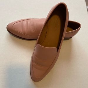 Pink Madewell loafers
